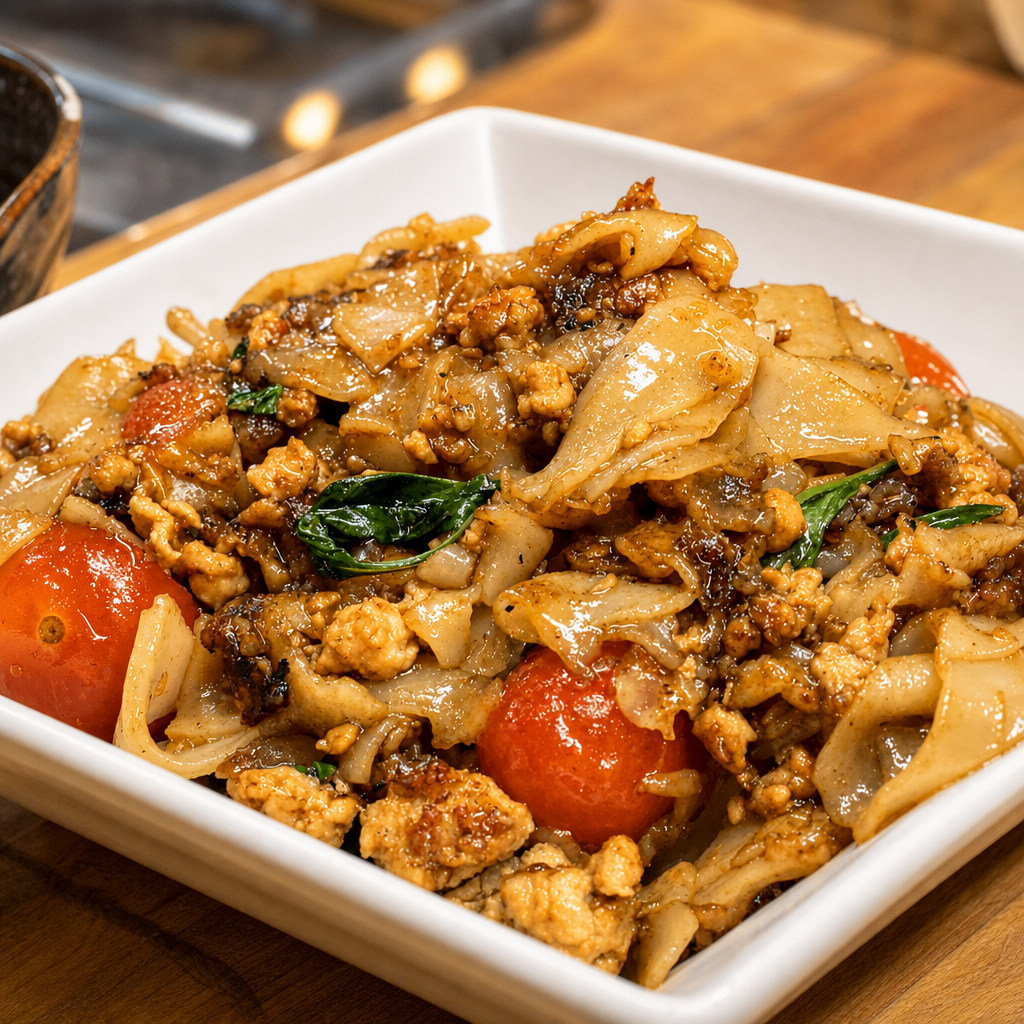 Pad-Kee-Mow (Drunken Noodles).