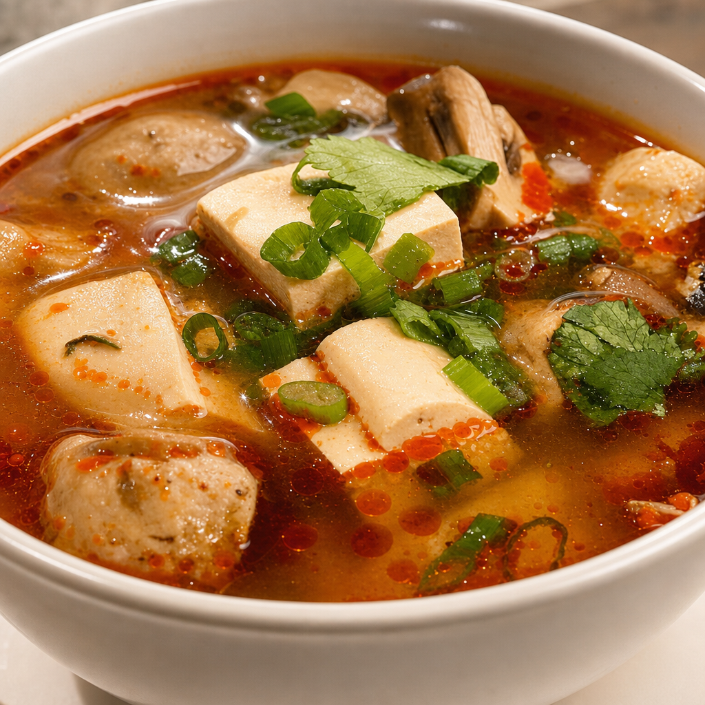 Tom Yum: Thai Hot n Sour Soup - cup.