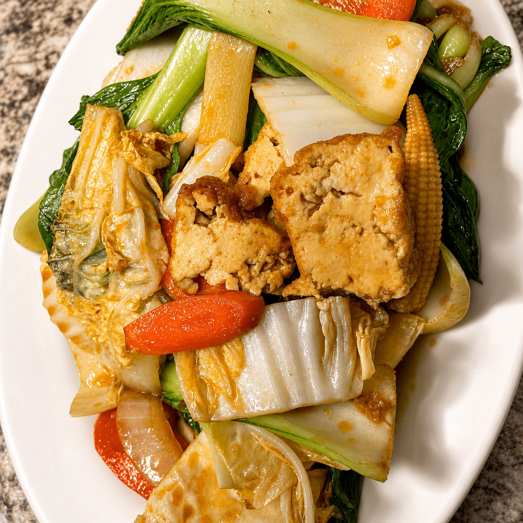 83. Hủ Tiếu Xào Chay - Stir Fry With Rice Noodles & Tofu