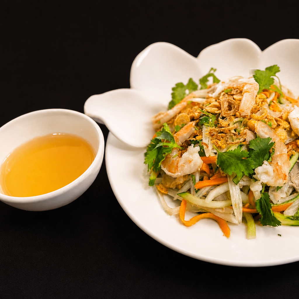 9. Gỏi Ngó Sen, Tôm, Thịt - Lotus Rootlet, Shrimp & Pork Salad