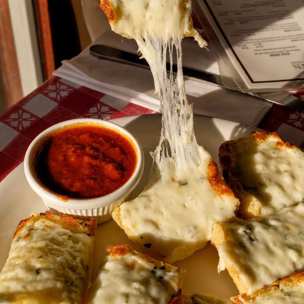 Cheese Garlic Bread.