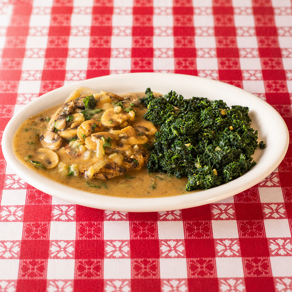 Chicken Marsala.