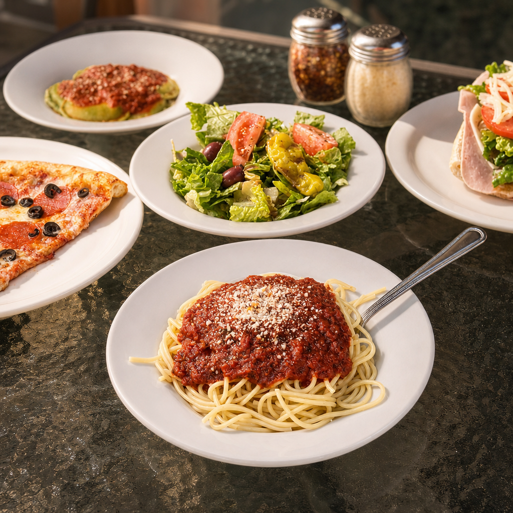 Spaghetti Marinara.