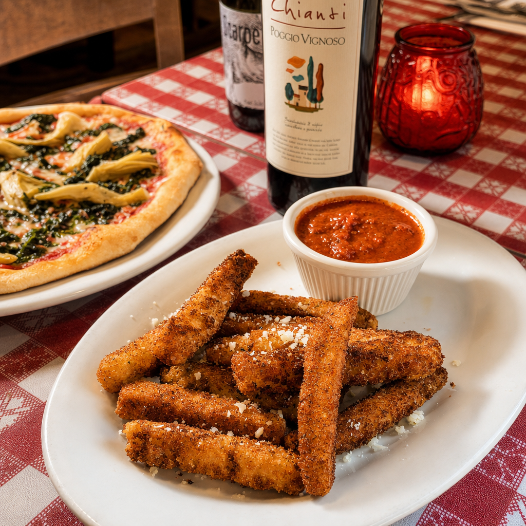 Fried Zucchini.