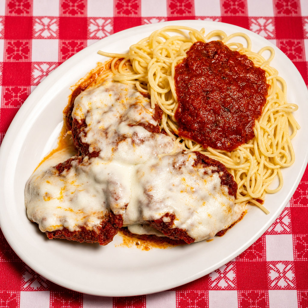 Eggplant Parmesan.
