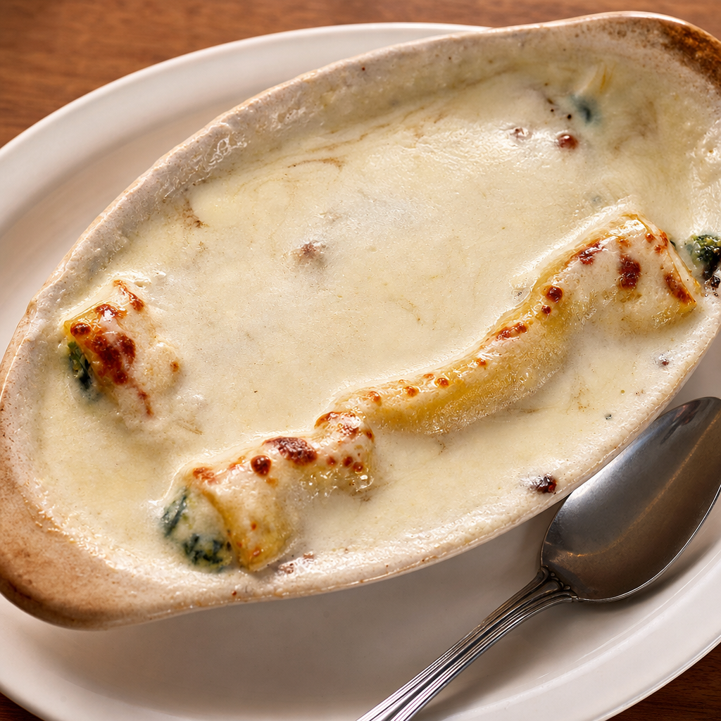 Spinach Manicotti