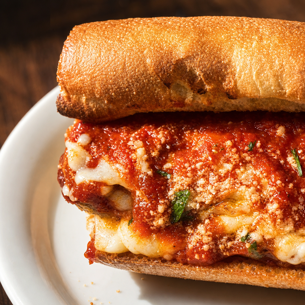 Meatball Parmesan.