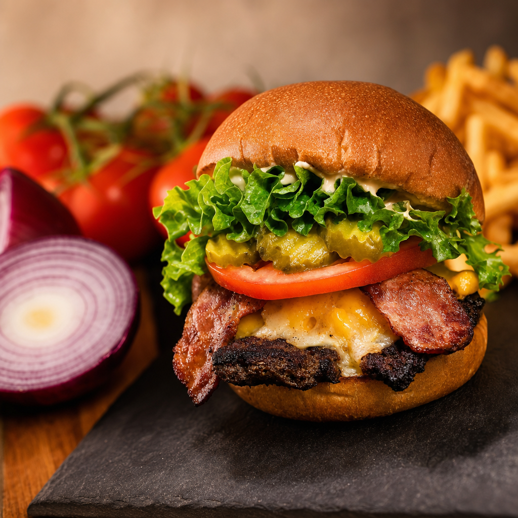 Keith's Favorite Burger.