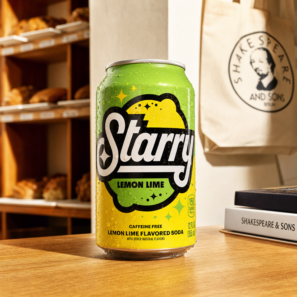 Starry - 12oz Can.