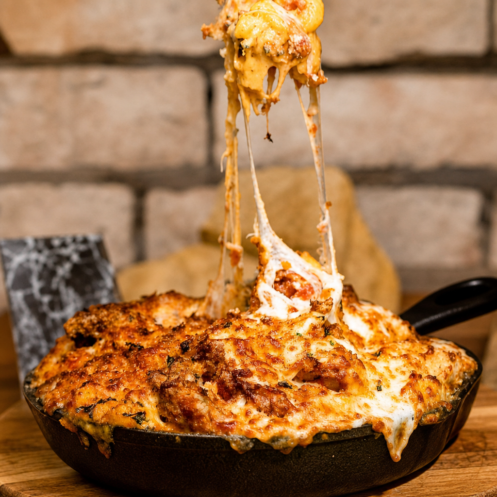 Smoked BBQ Beef Mac.