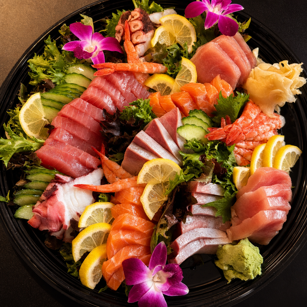 Sashimi Tray.