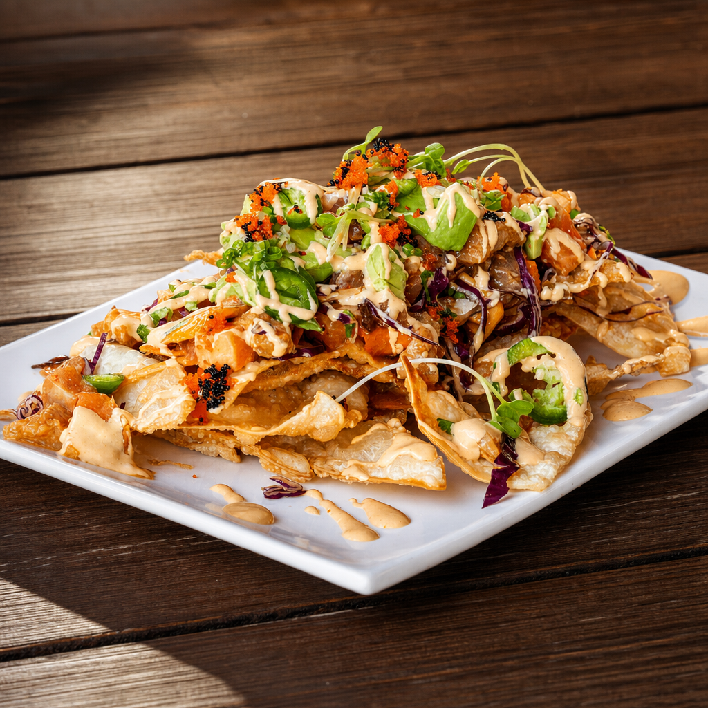 Poke Nachos.