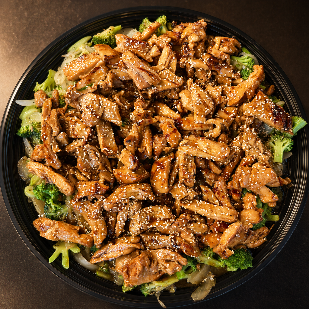 Chicken Teriyaki Tray.