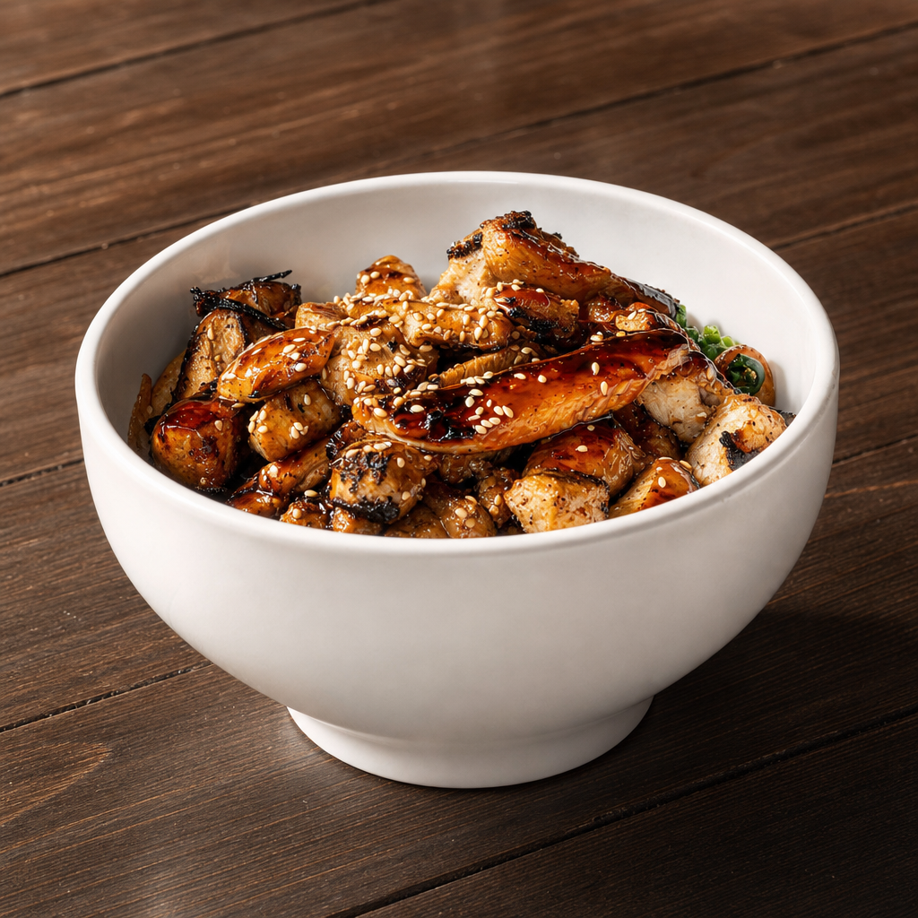 Chicken Teriyaki Rice Bowl.