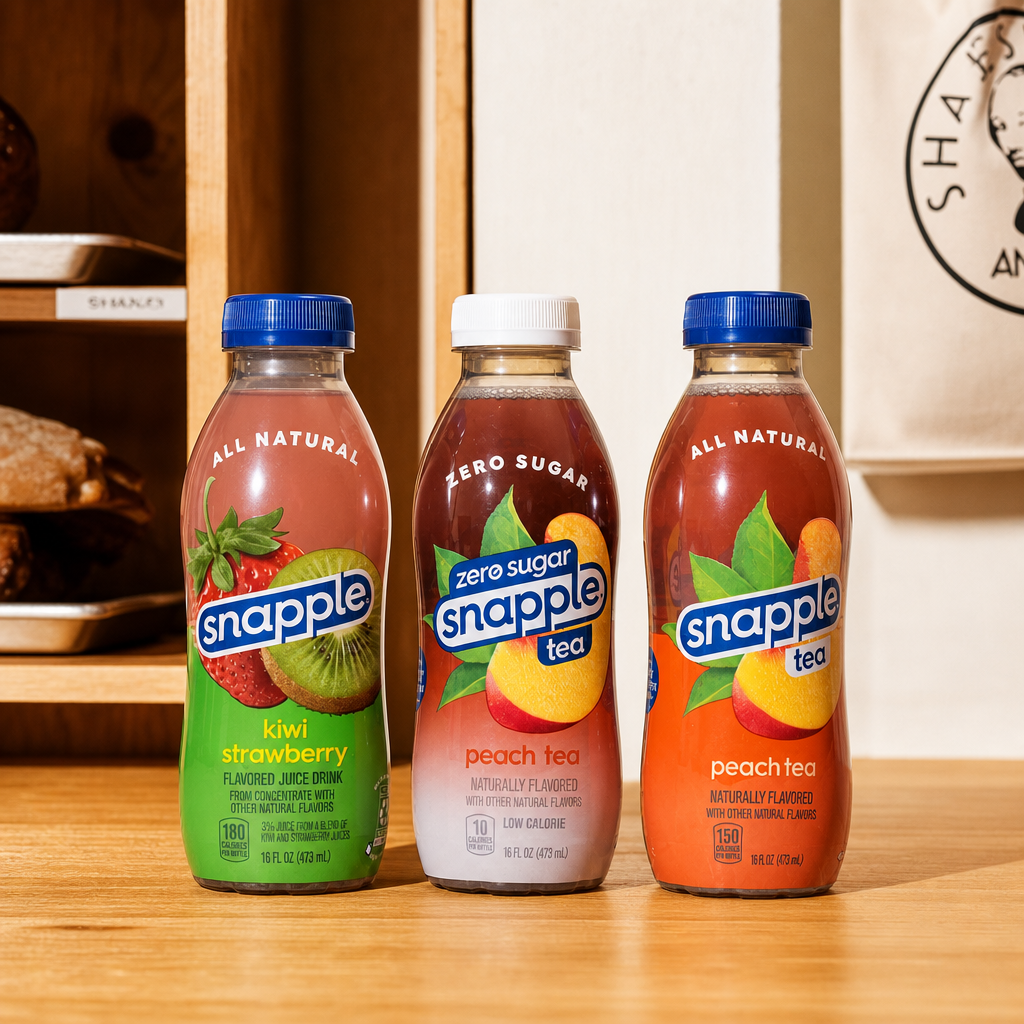Snapple Diet Peach.