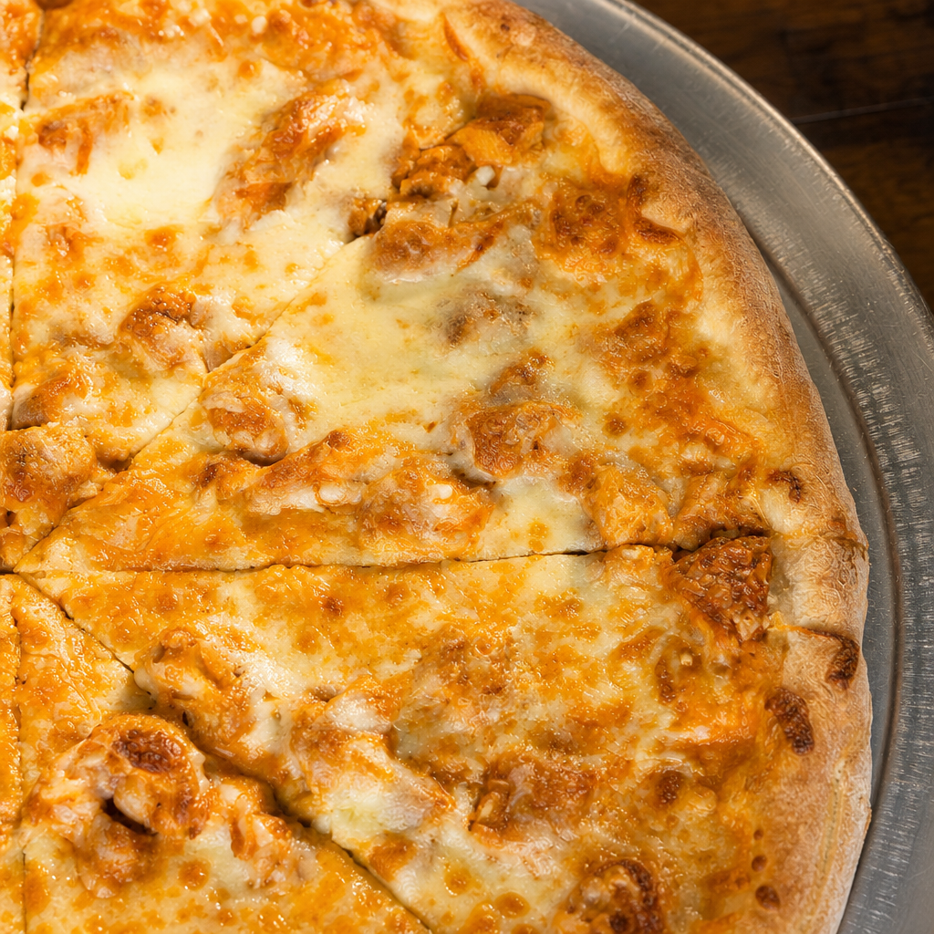 Buffalo Chicken Pizza.