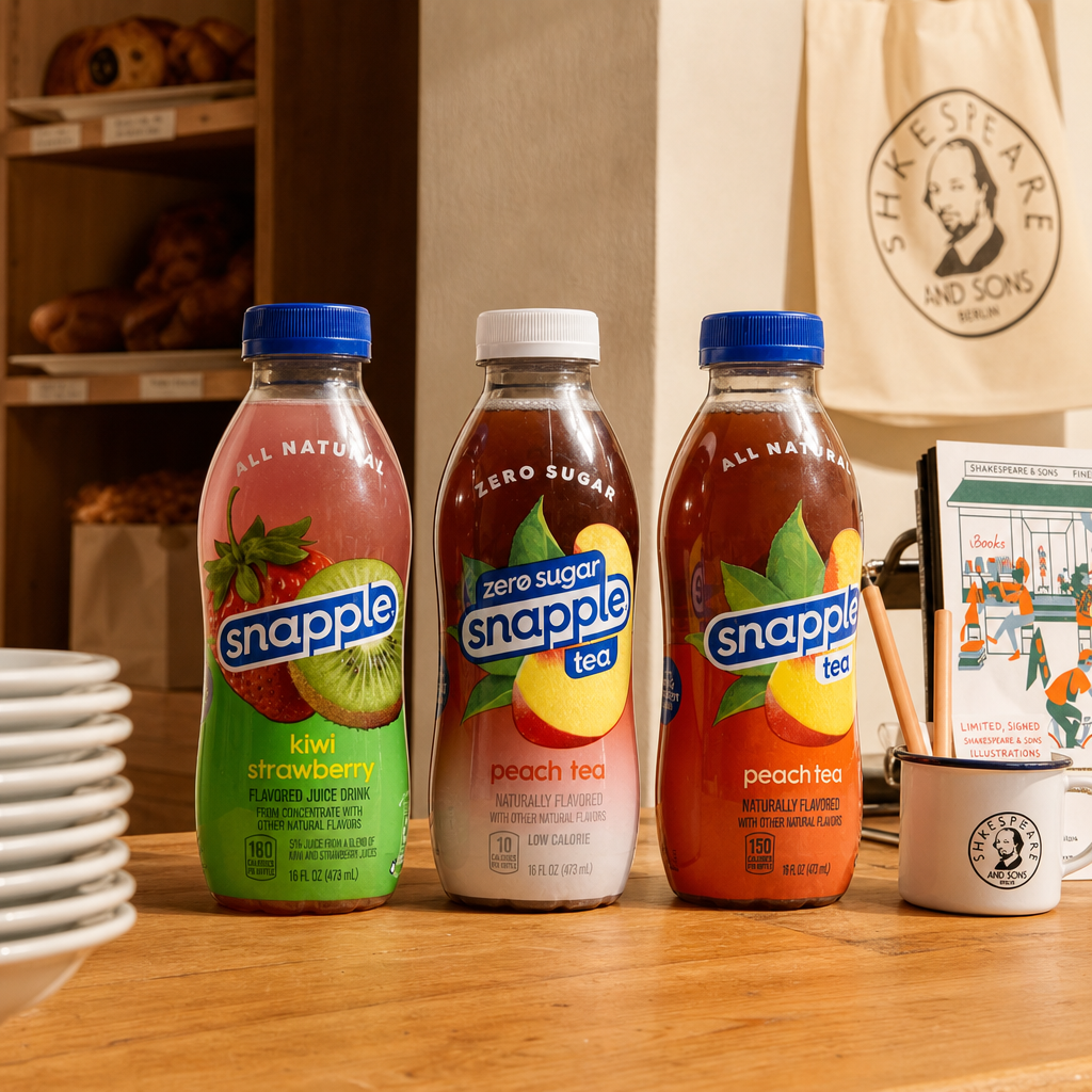 Snapple Diet Raspberry.