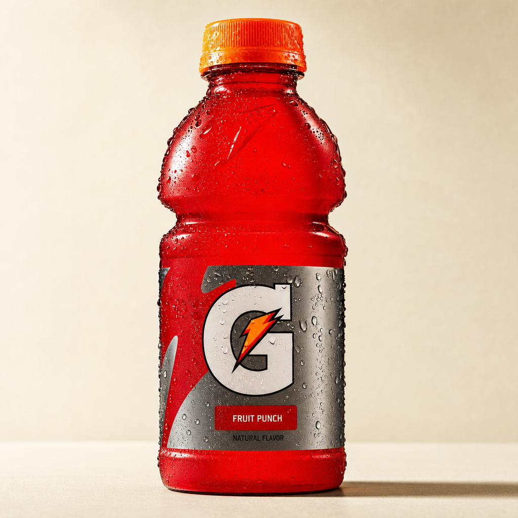 Gatorade Fruit Punch.