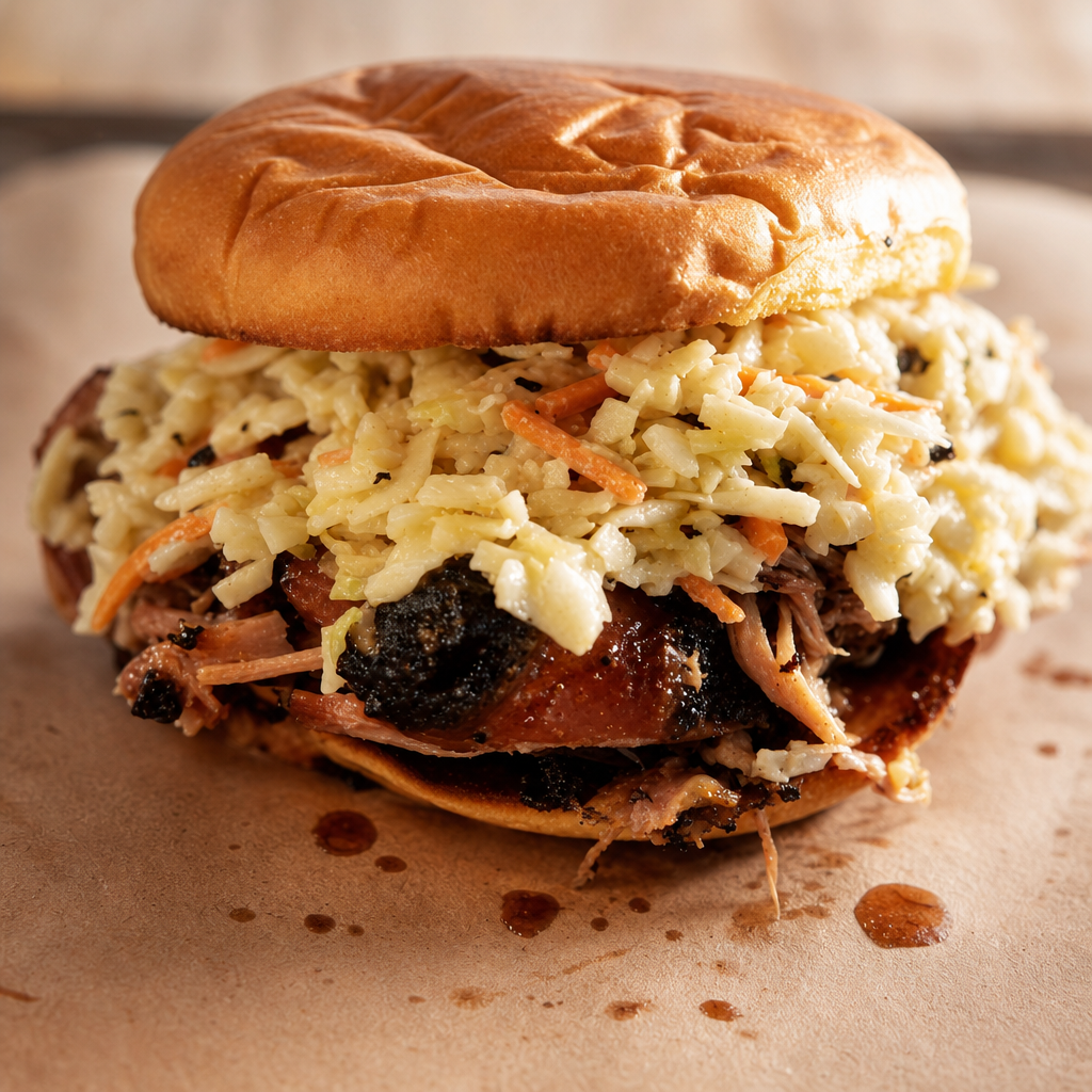 Pulled Pork with Coleslaw