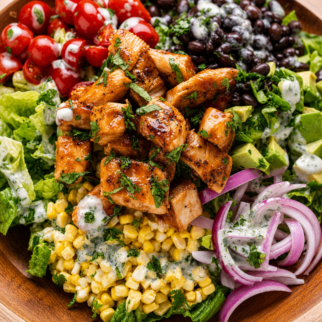 BBQ Chicken Salad.