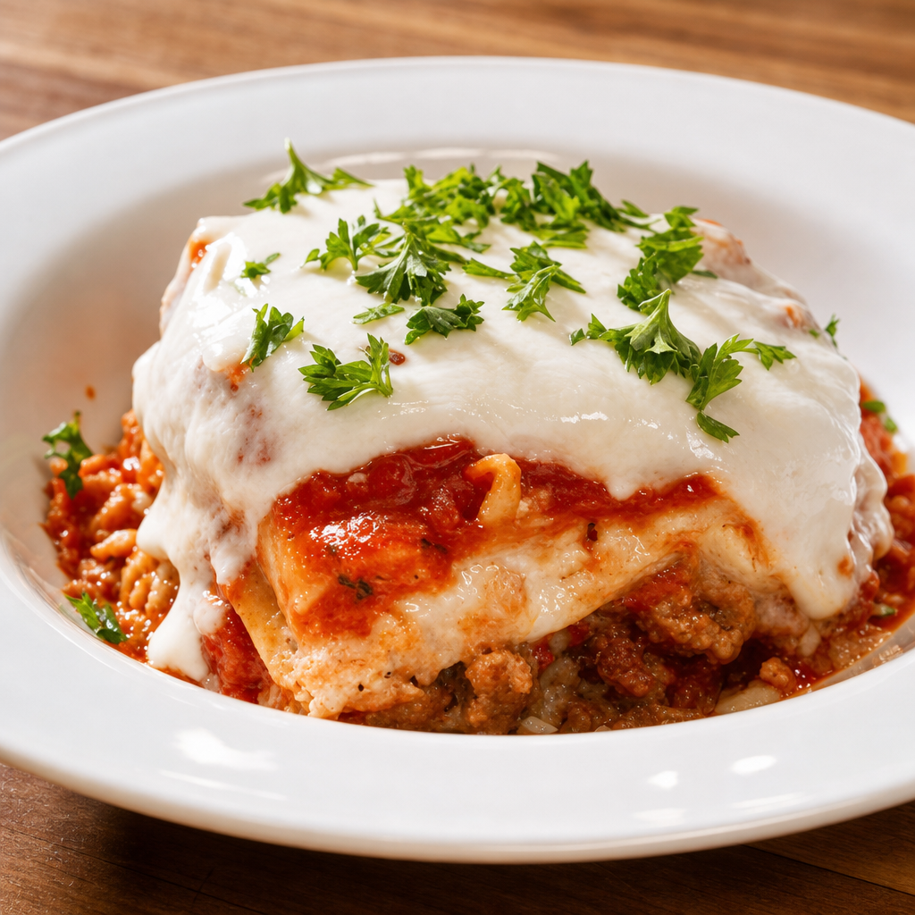Baked Lasagna.