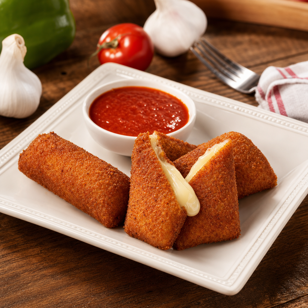 4 Piece Mozzarella Marinara.