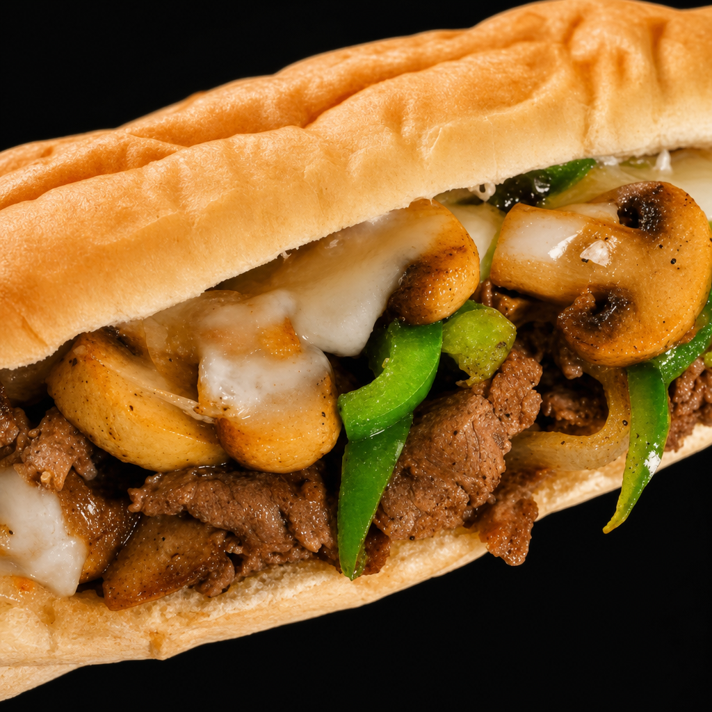 Philly Steak and Cheese Sub.