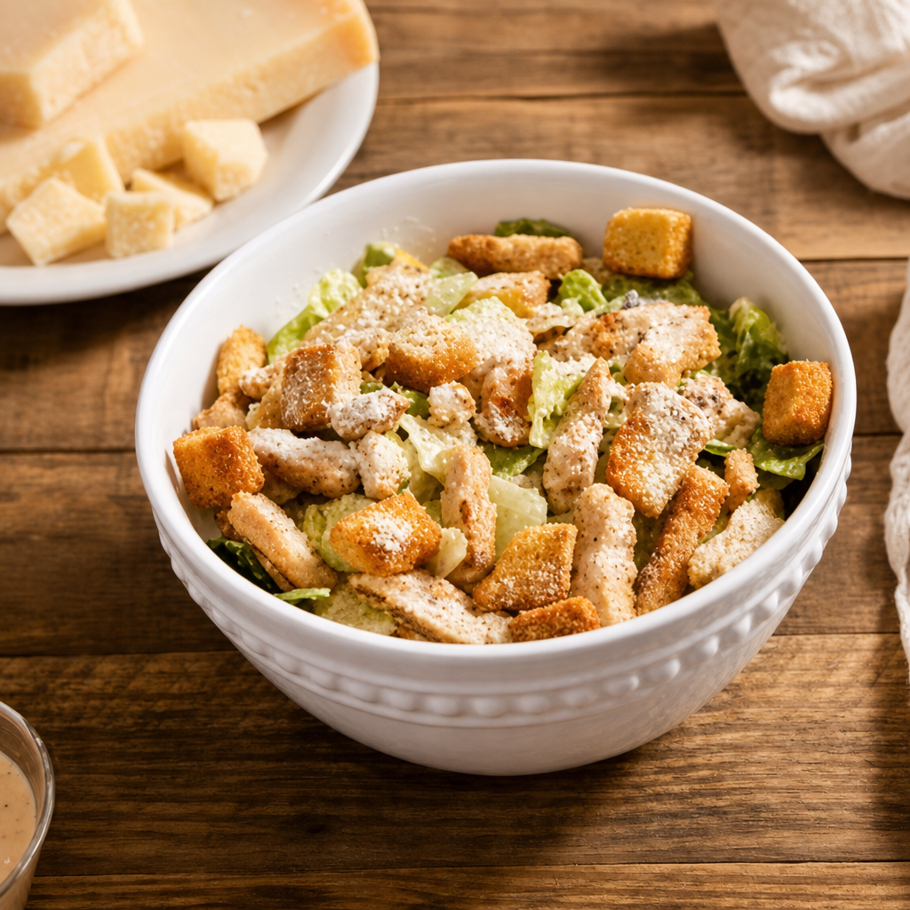 Chicken Caesar Salad.