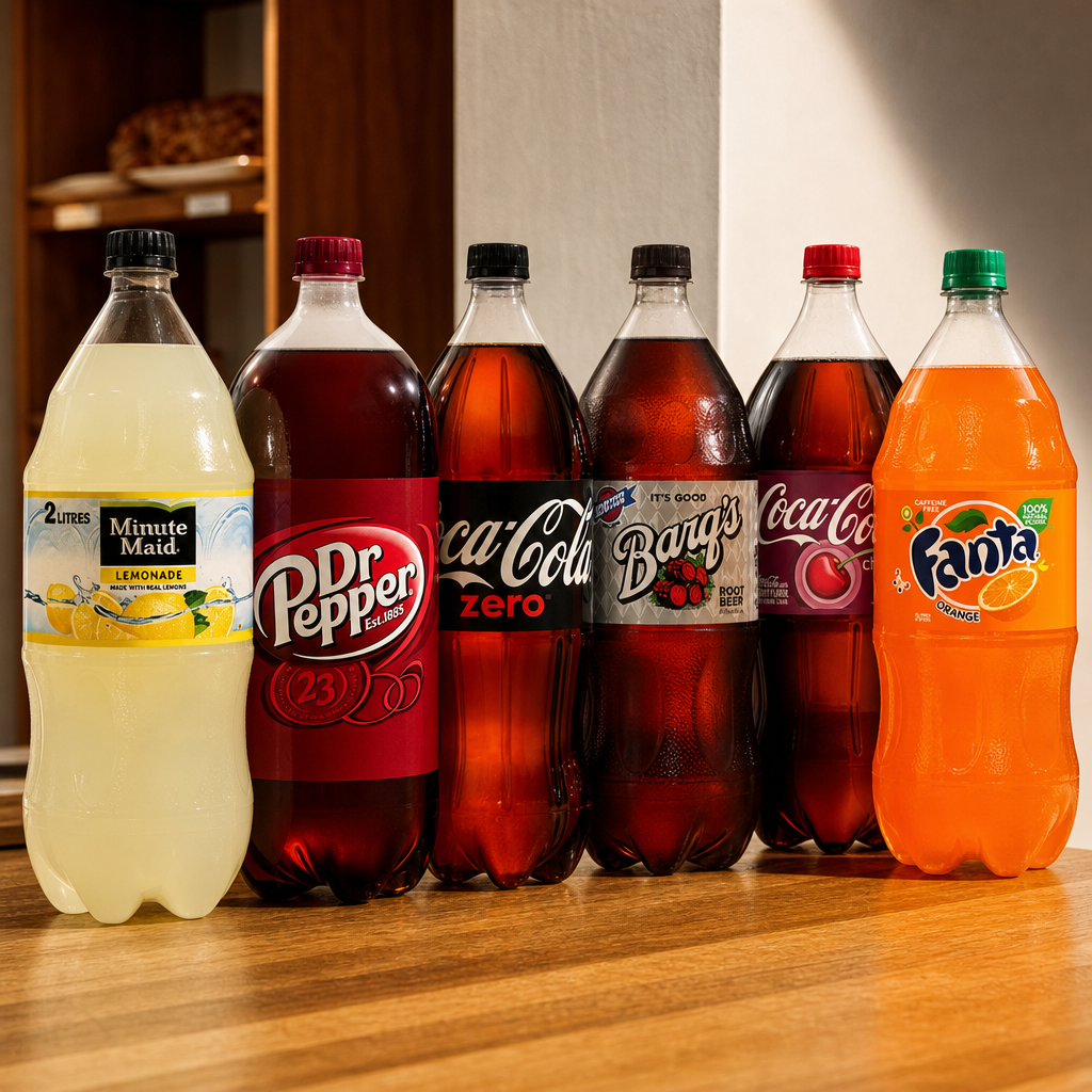 2 Liter Soda.