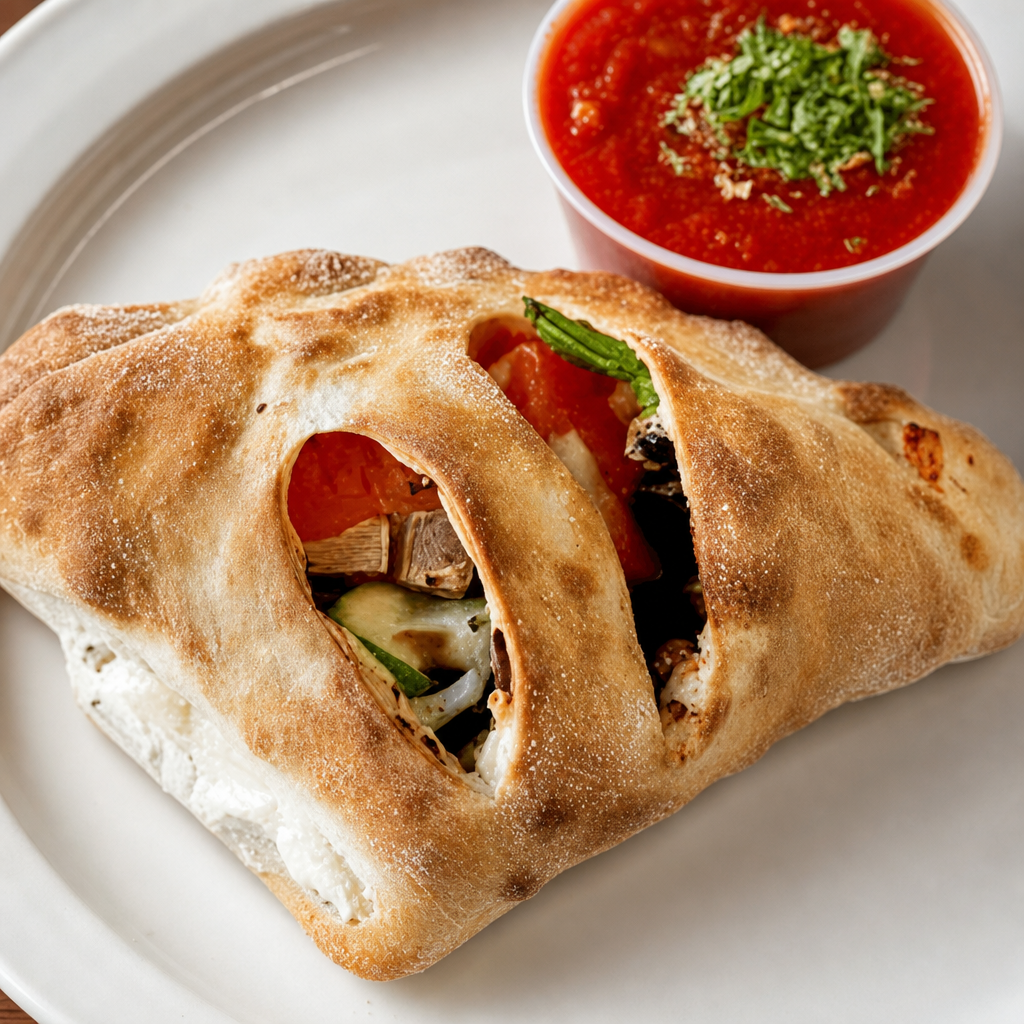 Vegetarian Calzone.