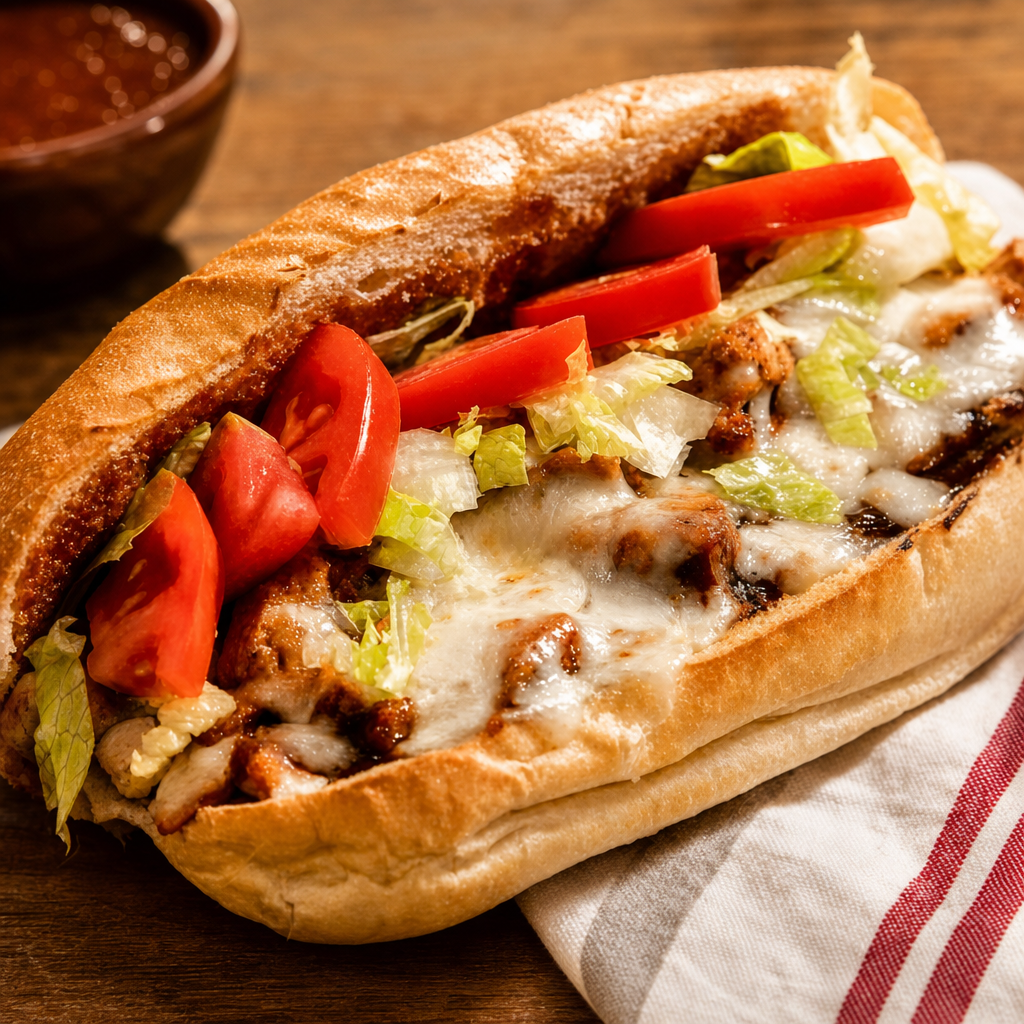Chicken Philly Sub.