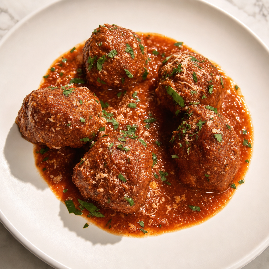 Side of 4 Meatballs.