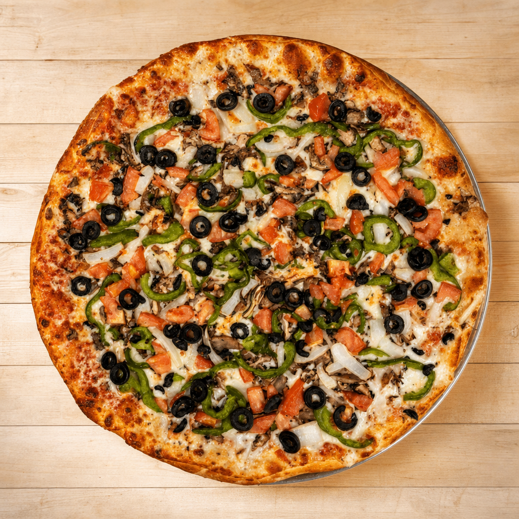 Vegetarian Pizza.