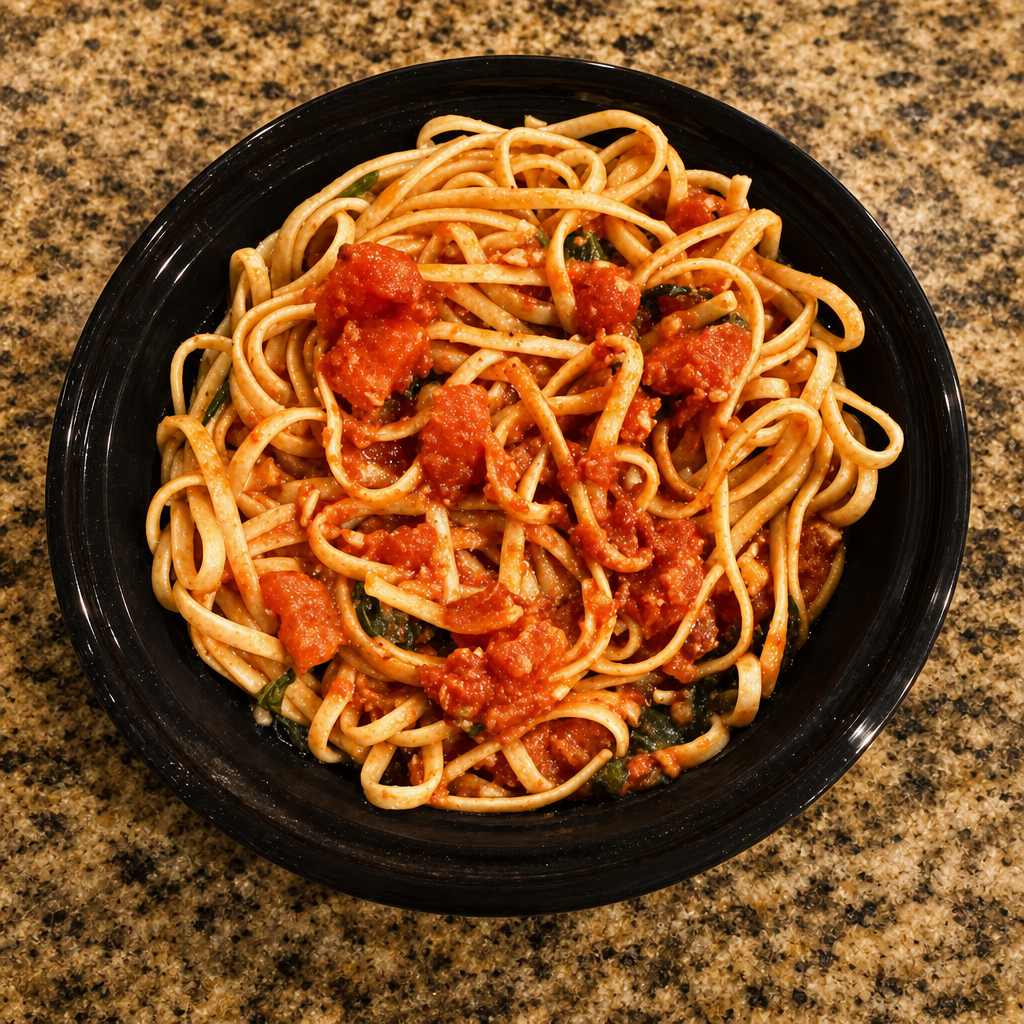 Tomato Basil Pasta.