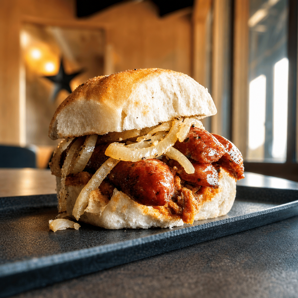 Pigzilla Sandwich.