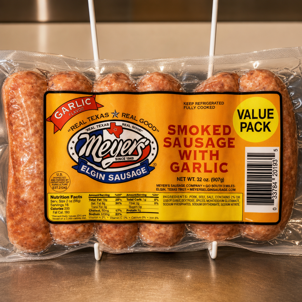 Garlic Sausage Value Pack.