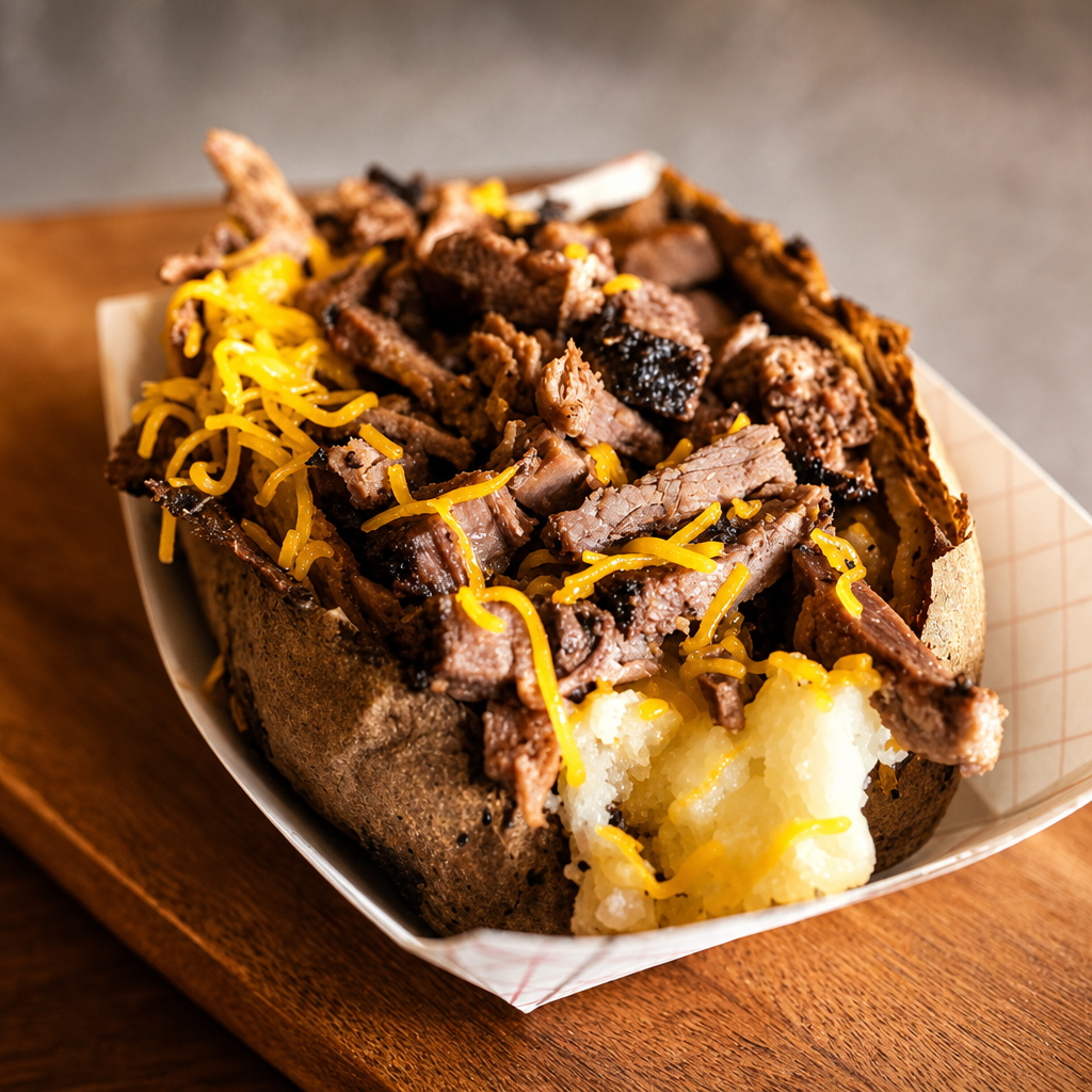 BBQ Loaded Potato.