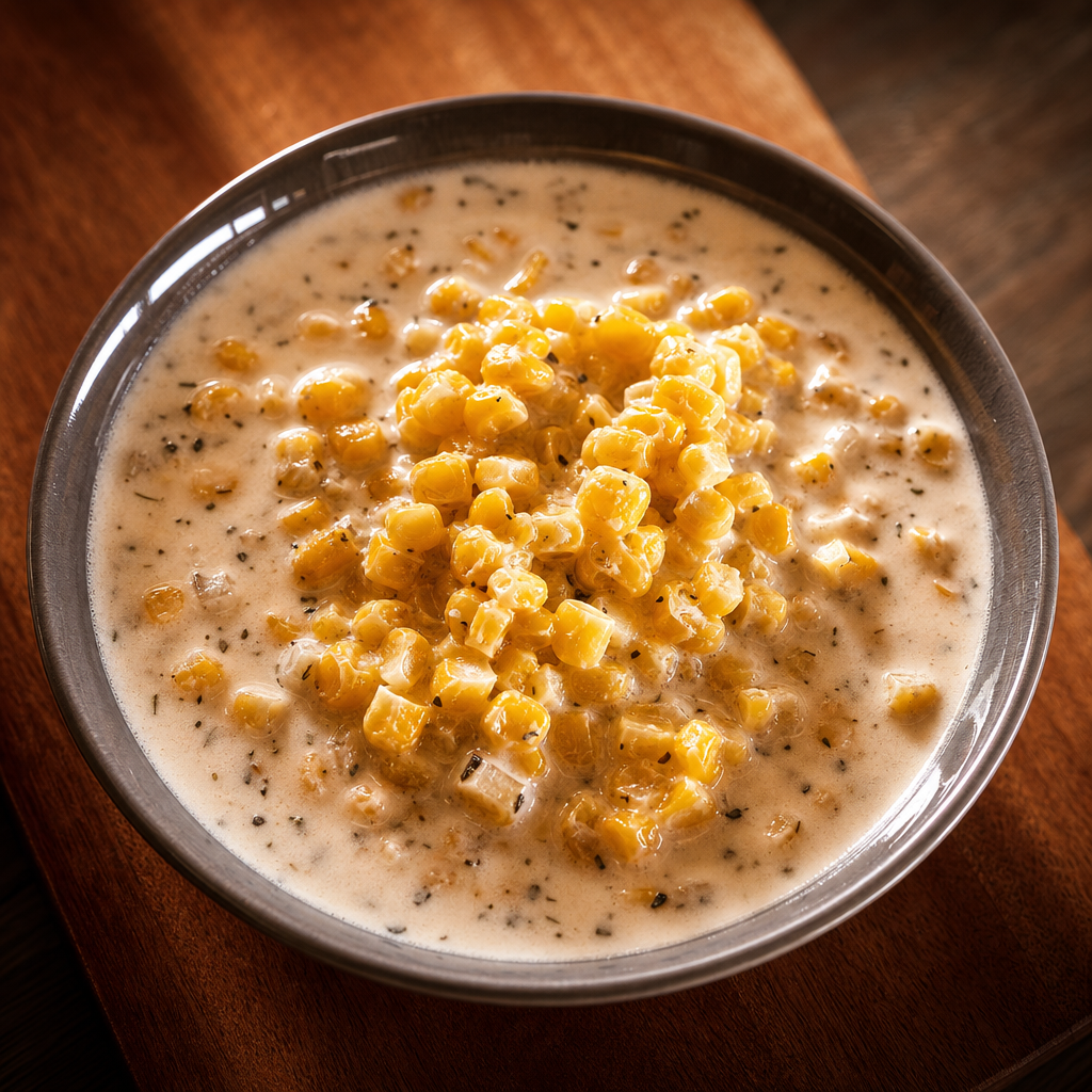 Mexican Cream Corn (Gluten Free).