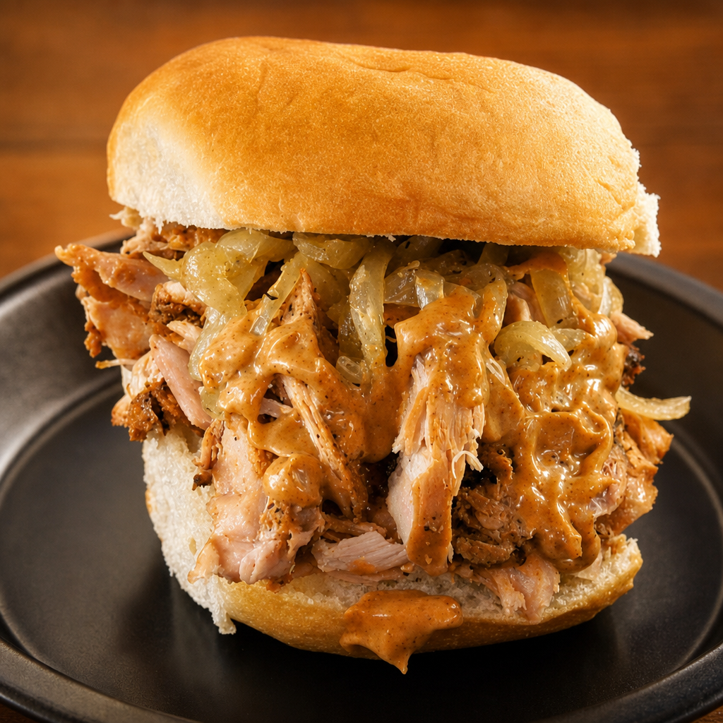 Cluckin' Awesome Chicken Sandwich.
