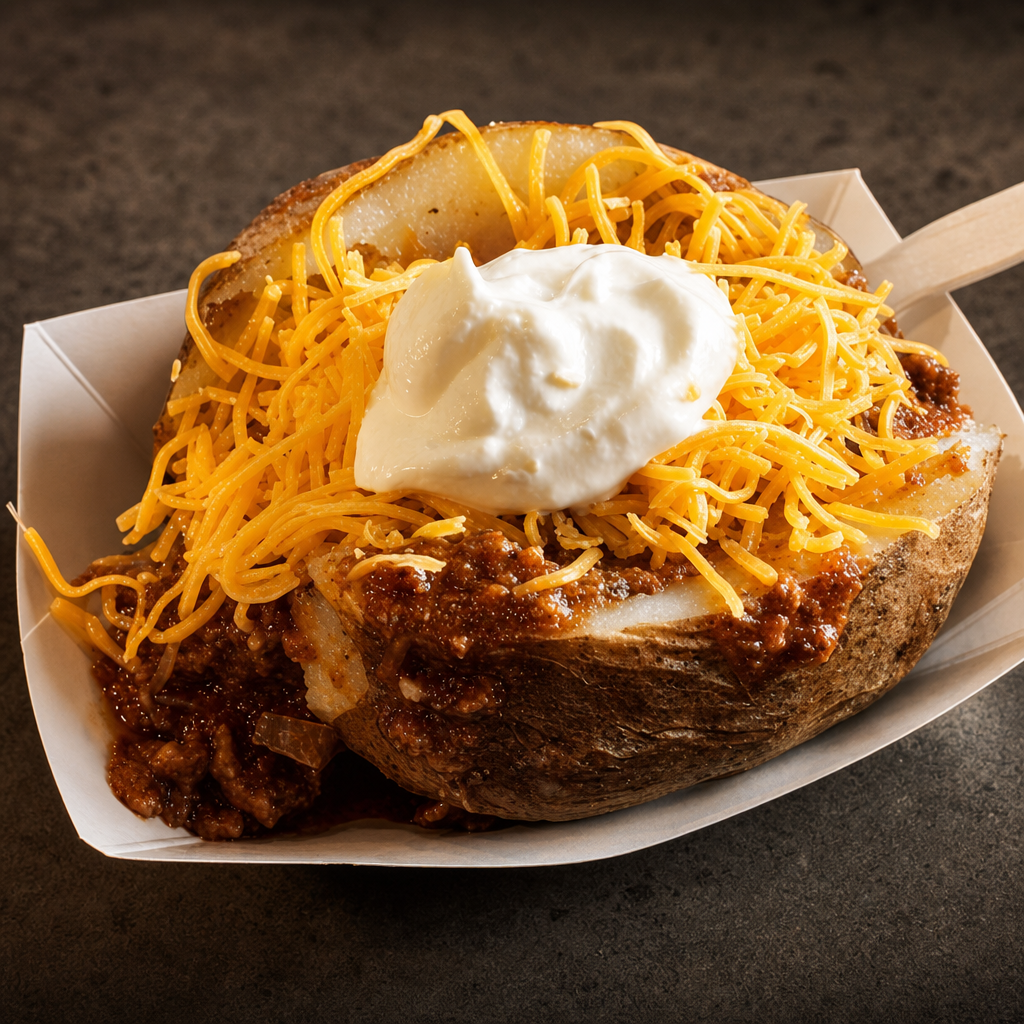 Baked Potato (Gluten Free).