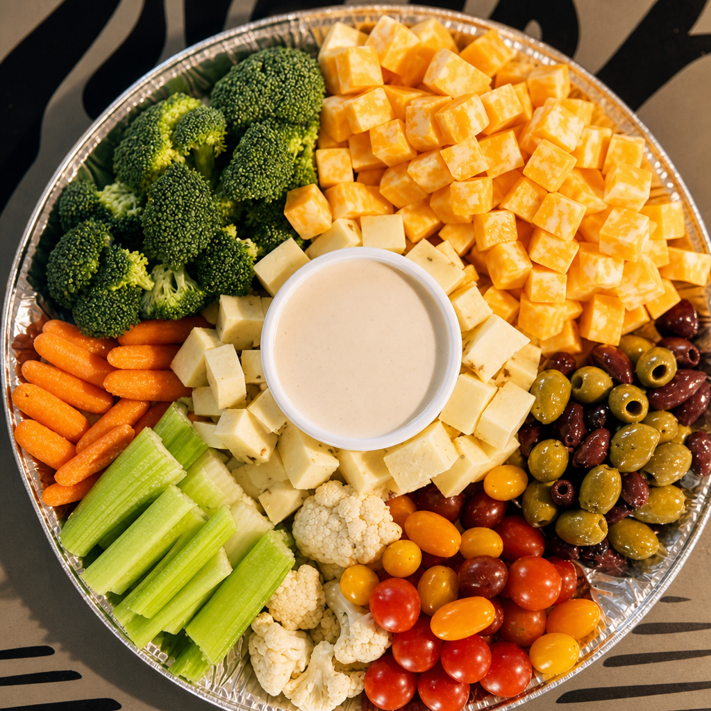 Vegetable & Cheese Tray