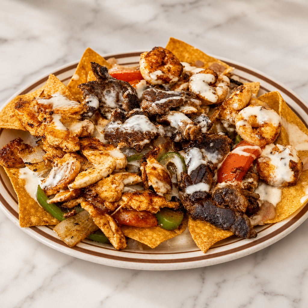 Fajitas Nachos