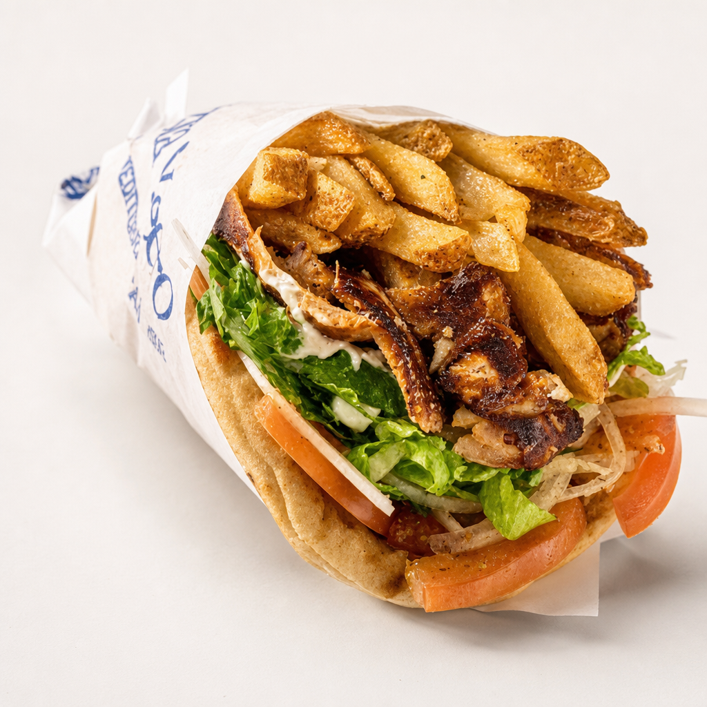 Chicken Yeero Pita