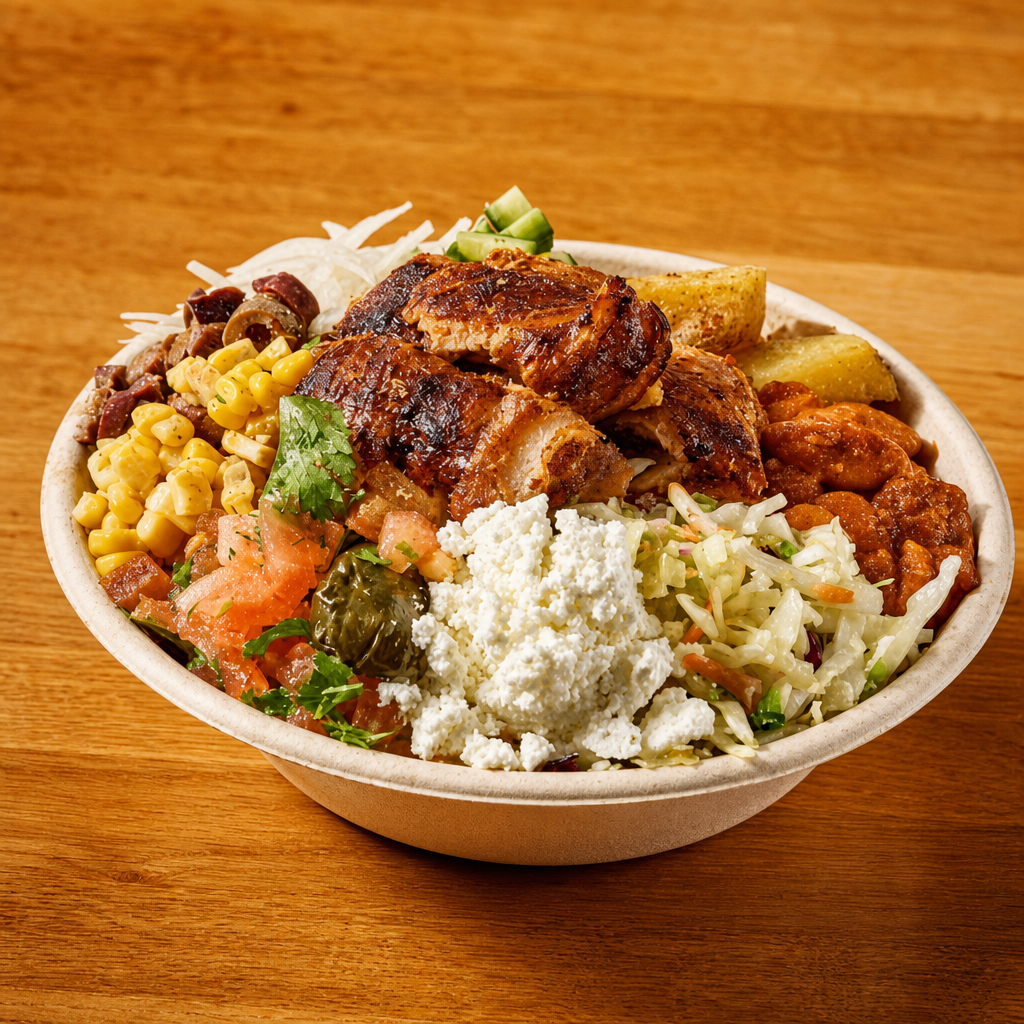Chicken Yeero Bowl