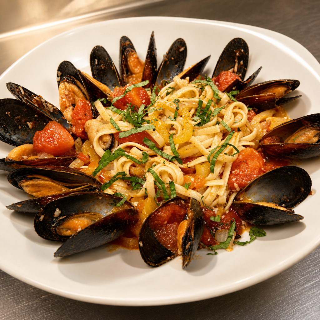 Mussels Diablo