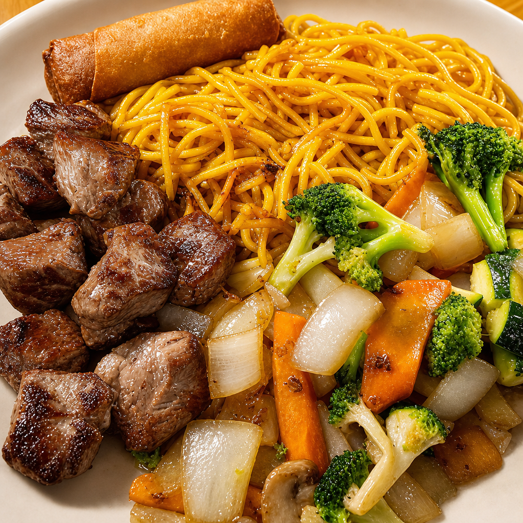 Hibachi New York Strip.