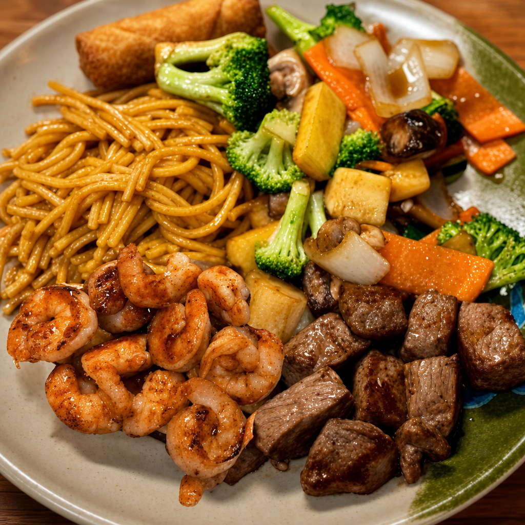 Steak and Shrimp.