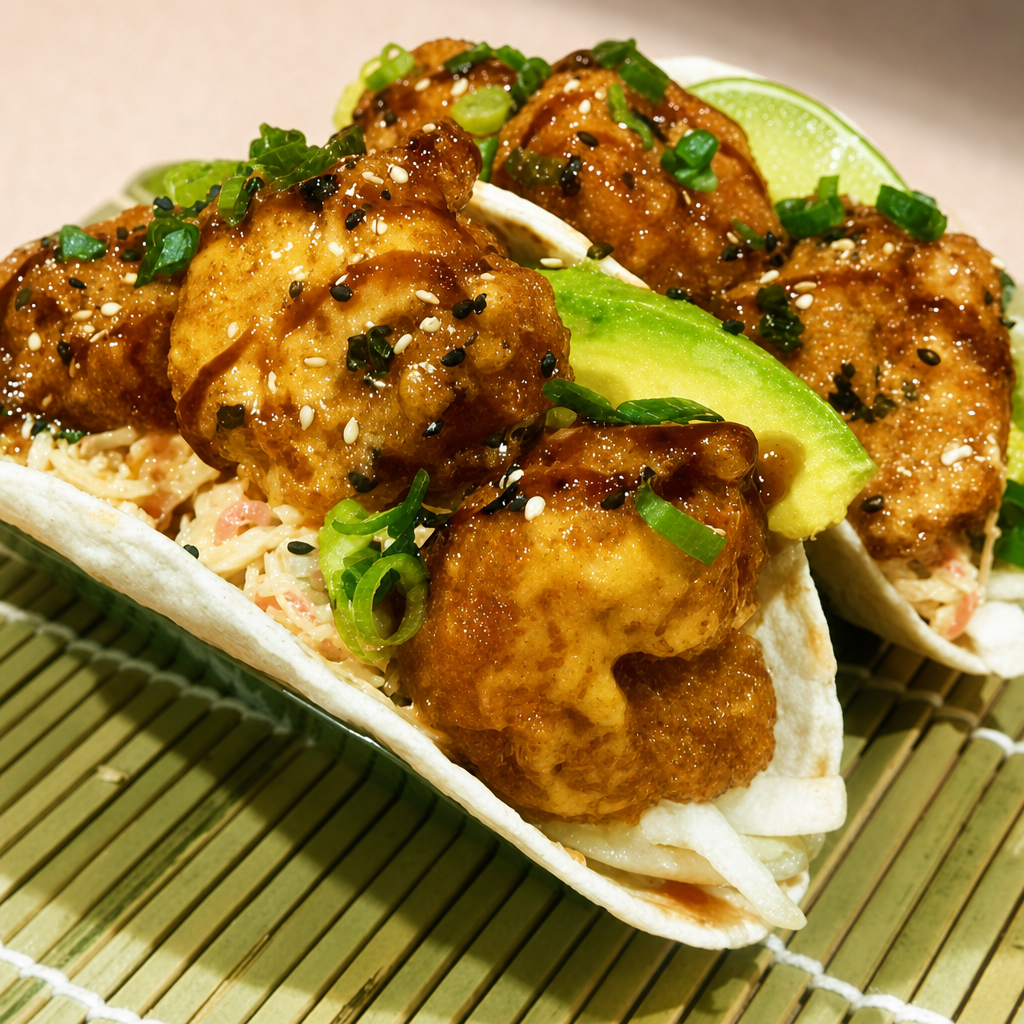 Boom Boom Shrimp Taco.