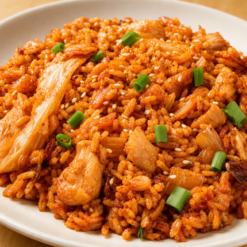 Kimchi (Korean) Fried Rice.