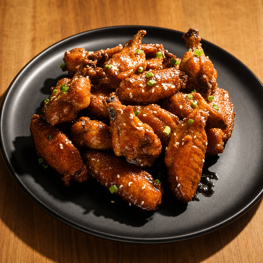 Fried Chicken Wings (4pcs).